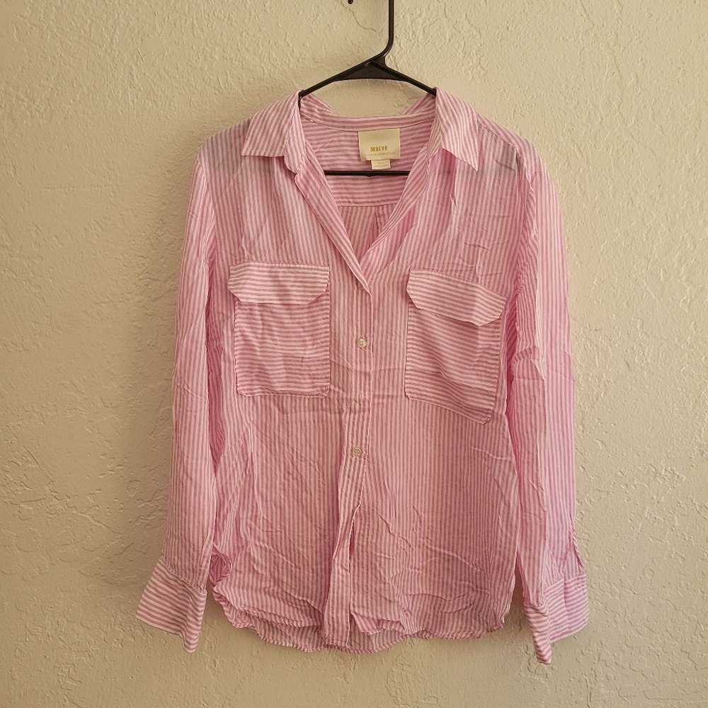 Maeve Long Sleeve Top Size Small